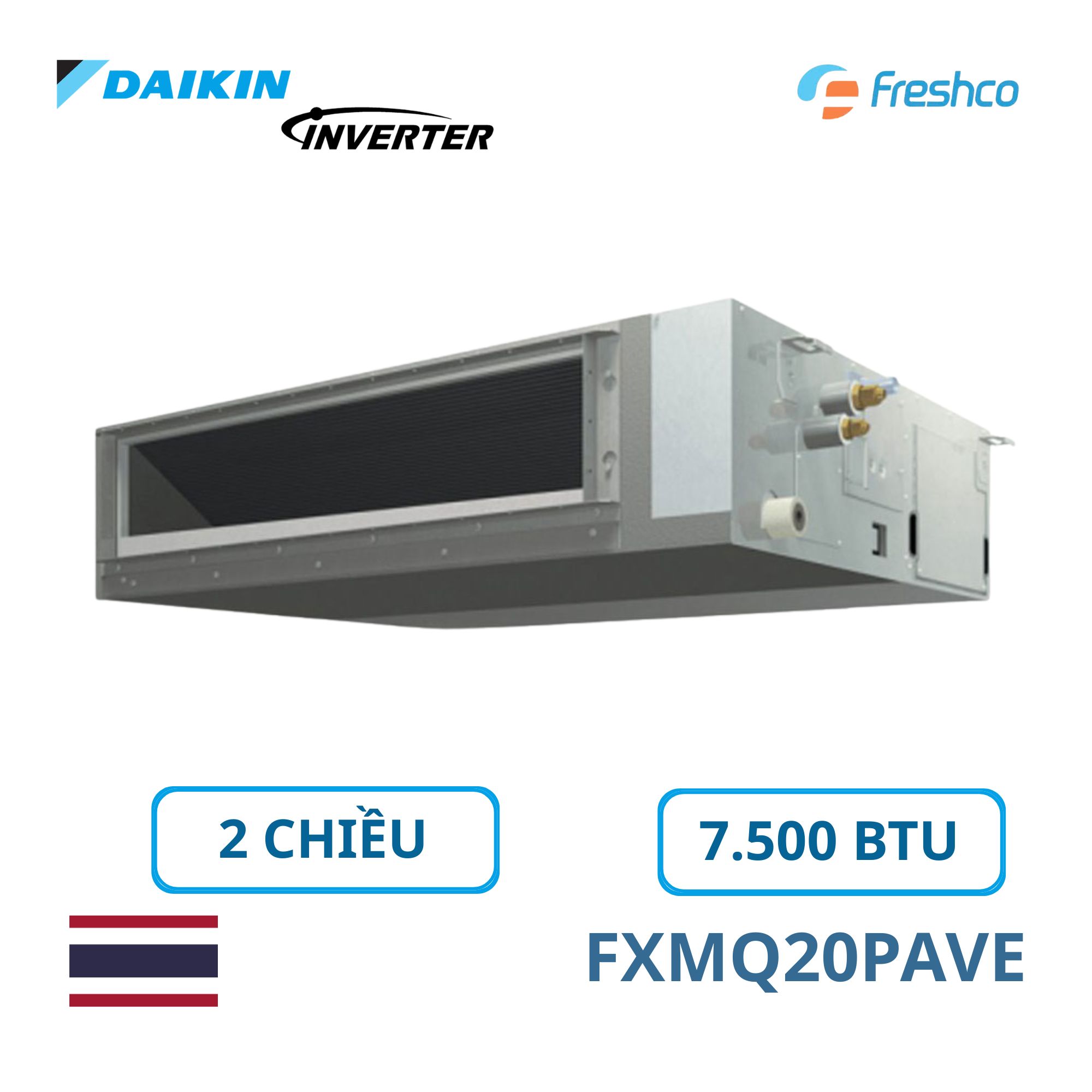 Dàn lạnh âm trần nối ống gió Daikin VRV FXMQ140PAVE