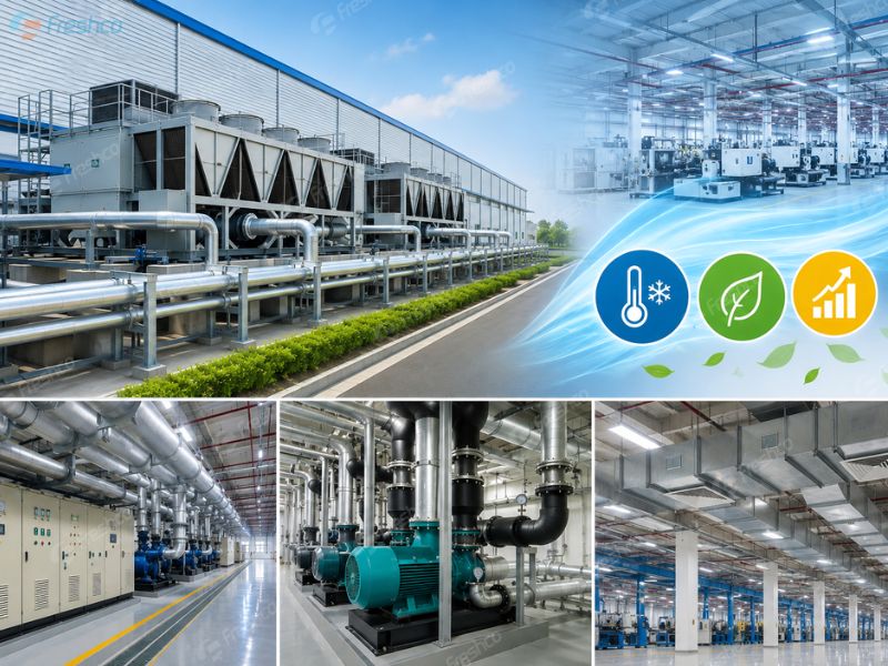 Điều hòa trung tâm cho nhà máy – Giải pháp tối ưu môi trường sản xuất và tiết kiệm - ảnh 1