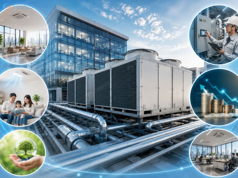 Lắp đặt điều hòa trung tâm tại Hà Đông chuyên nghiệp – Giải pháp làm mát đẳng cấp cho biệt thự và căn hộ cao cấp - ảnh 1