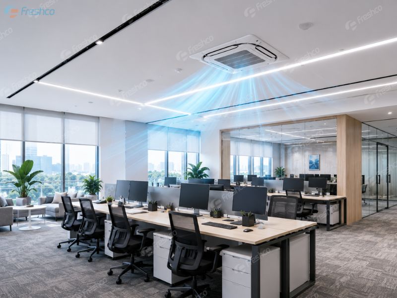 Lắp đặt điều hòa trung tâm tại Thanh Hóa cho biệt thự, văn phòng, showroom - ảnh 3
