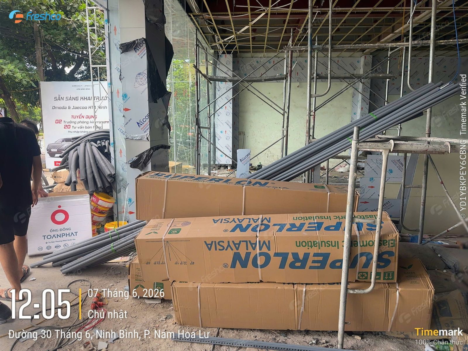 Phân phối và lắp đặt thiết bị điều hòa không khí showroom ô tô tại Ninh Bình - ảnh 4