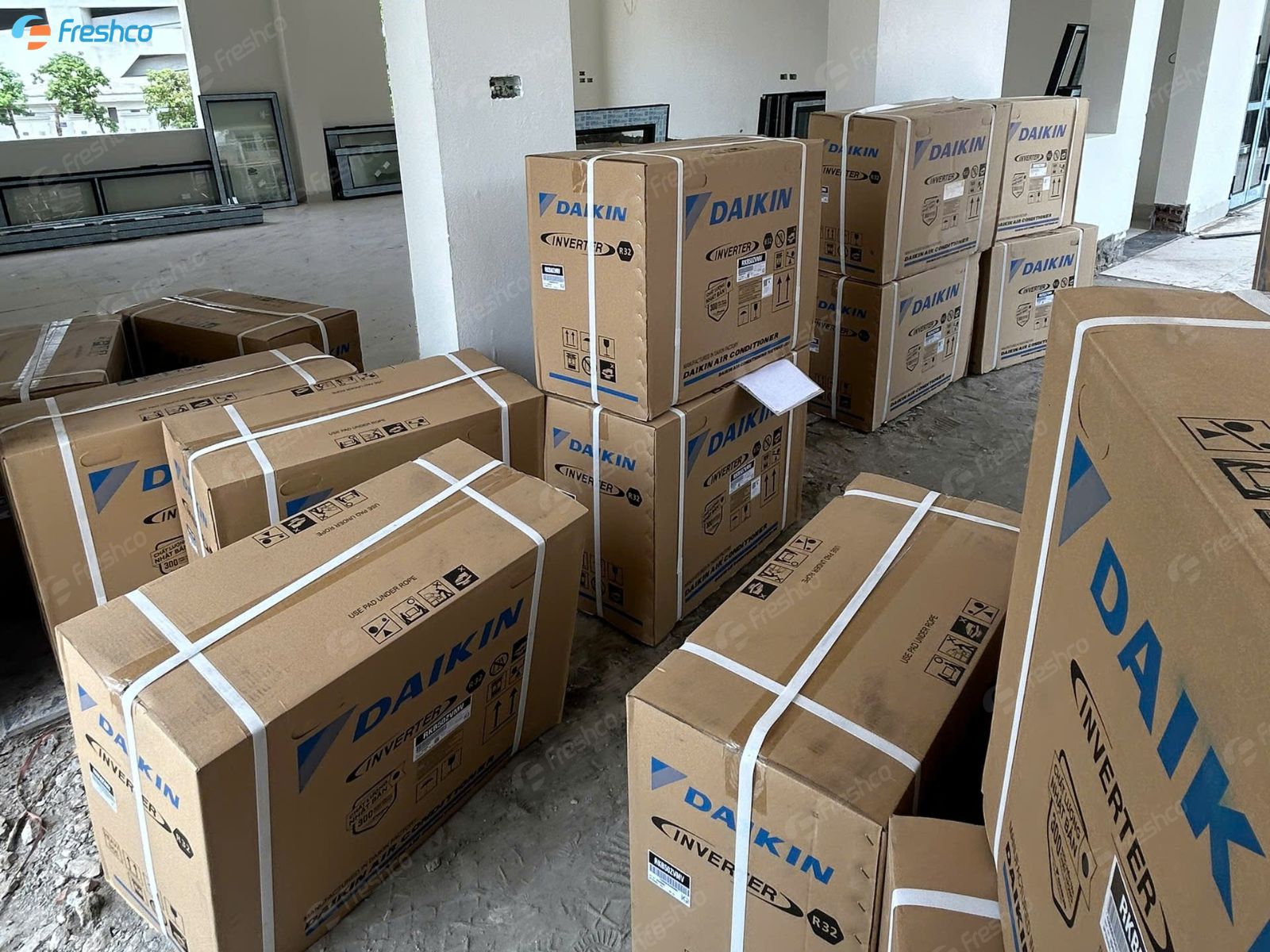 Phân phối và lắp đặt thiết bị điều hòa không khí showroom ô tô tại Ninh Bình - ảnh 3