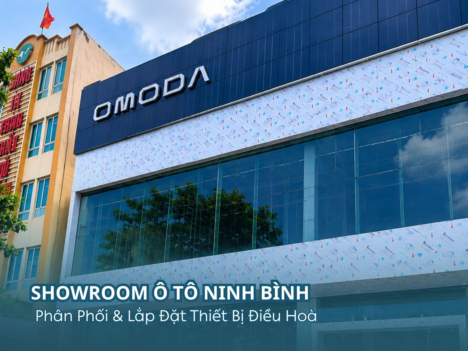phan phoi va lap dat thiet bi dieu hoa khong khi showroom o to tai ninh binh