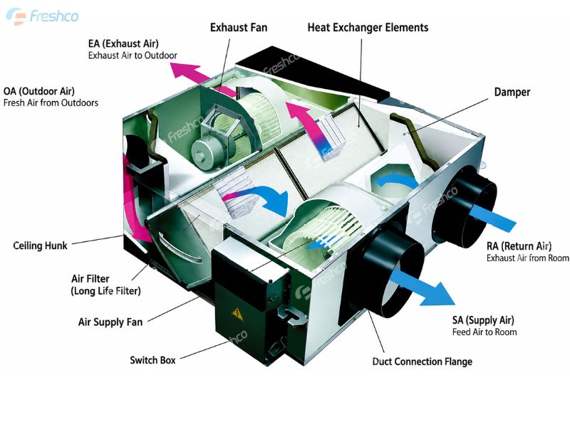 Thiết bị thông gió thu hồi nhiệt HRV Daikin có tốt không? 1 Thiết bị thông gió thu hồi nhiệt HRV Daikin có tốt không - ảnh 1