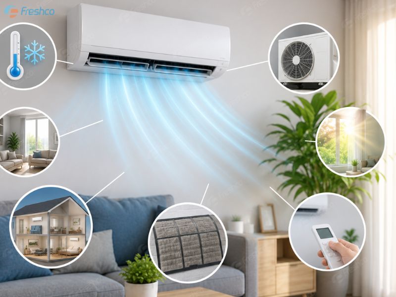 Điều hòa bao nhiêu độ tiết kiệm điện? Mức nhiệt độ chuẩn giúp mát nhanh, giảm tiền điện - ảnh 3
