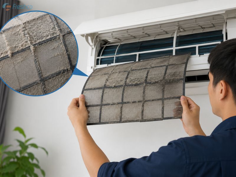 Điều hòa không mát? 15 nguyên nhân phổ biến và cách khắc phục nhanh 2 Điều hòa không mát? 15 nguyên nhân phổ biến và cách khắc phục nhanh - anh1