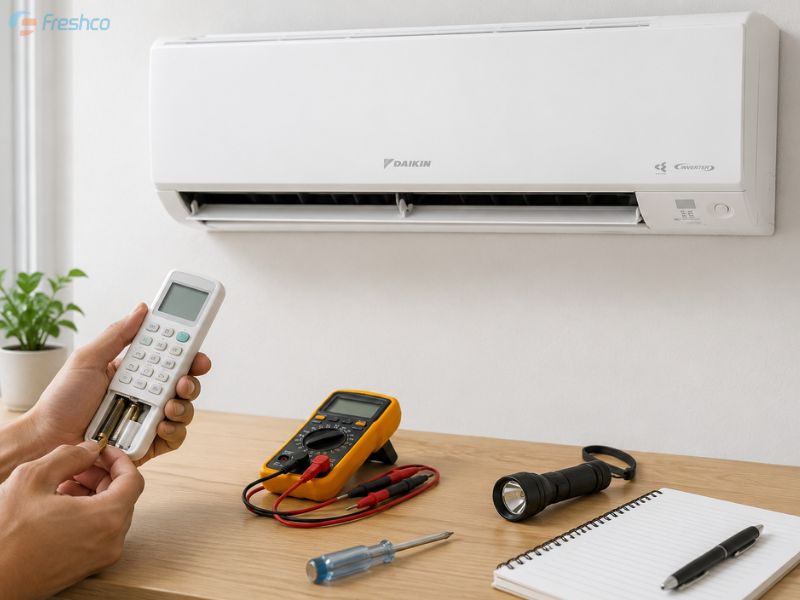 Test lỗi điều hòa Daikin đúng cách: Hướng dẫn kiểm tra mã lỗi chi tiết từ A-Z - ảnh 3