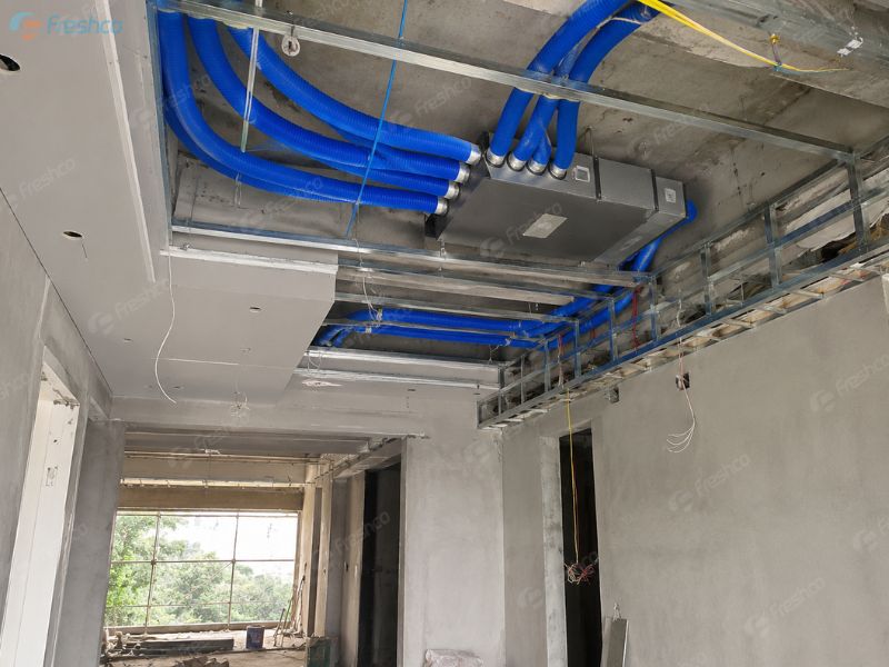 Bảng giá chi phí hệ thống cấp gió tươi cho biệt thự & chung cư
