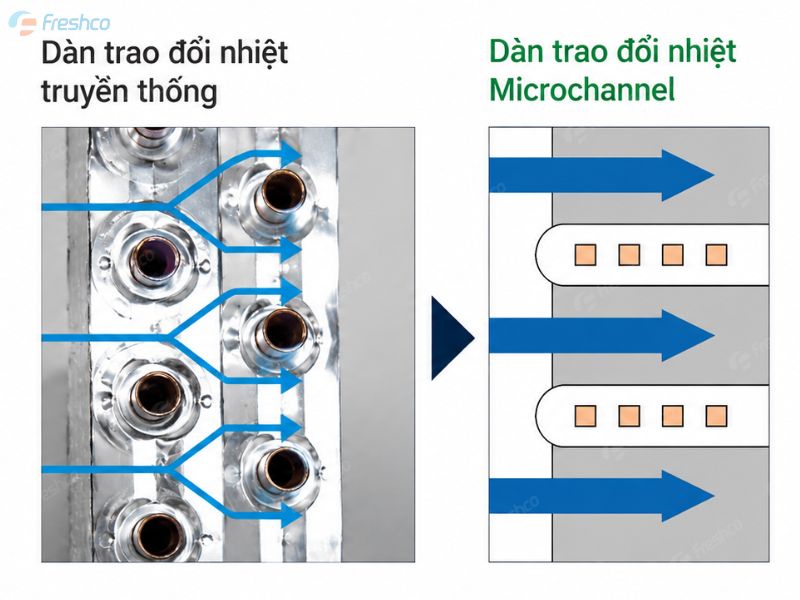 Dàn tản nhiệt Microchannel của Daikin là gì? Ưu điểm nổi bật và ứng dụng thực tế - ảnh 2