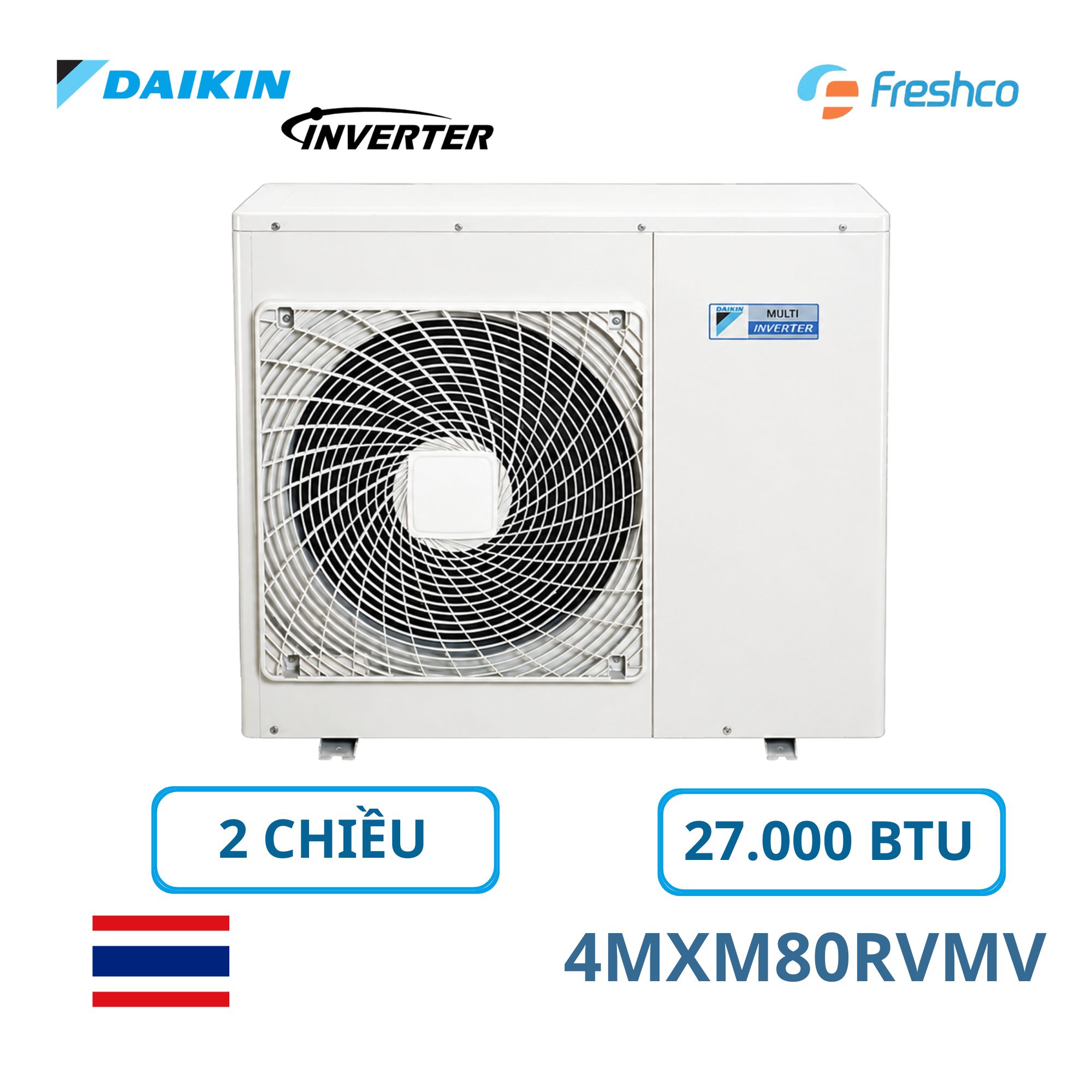 Điều hòa Multi Daikin 27.000BTU 4MXM80RVMV 1 Điều hòa Multi Daikin 27.000BTU 4MXM80RVMV