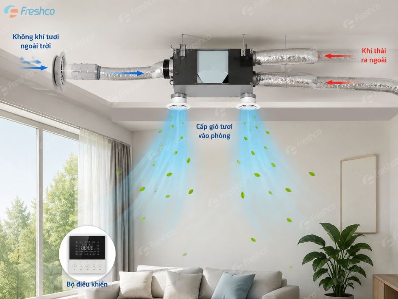 Hệ thống cấp gió tươi là gì? Giải pháp nâng cao chất lượng không khí cho công trình hiện đại - ảnh 3