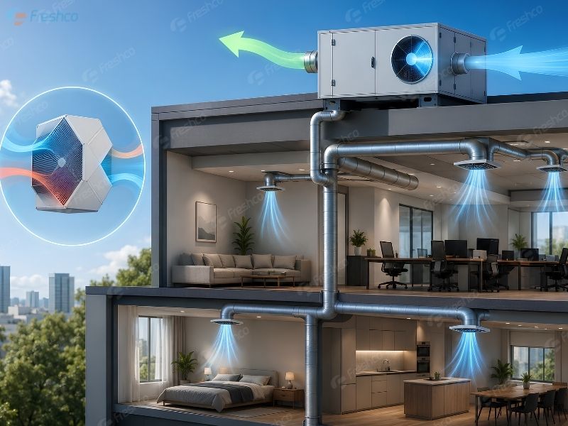 Hệ thống CyberVent là gì? Giải pháp cấp khí tươi trung tâm cho căn hộ, văn phòng và biệt thự