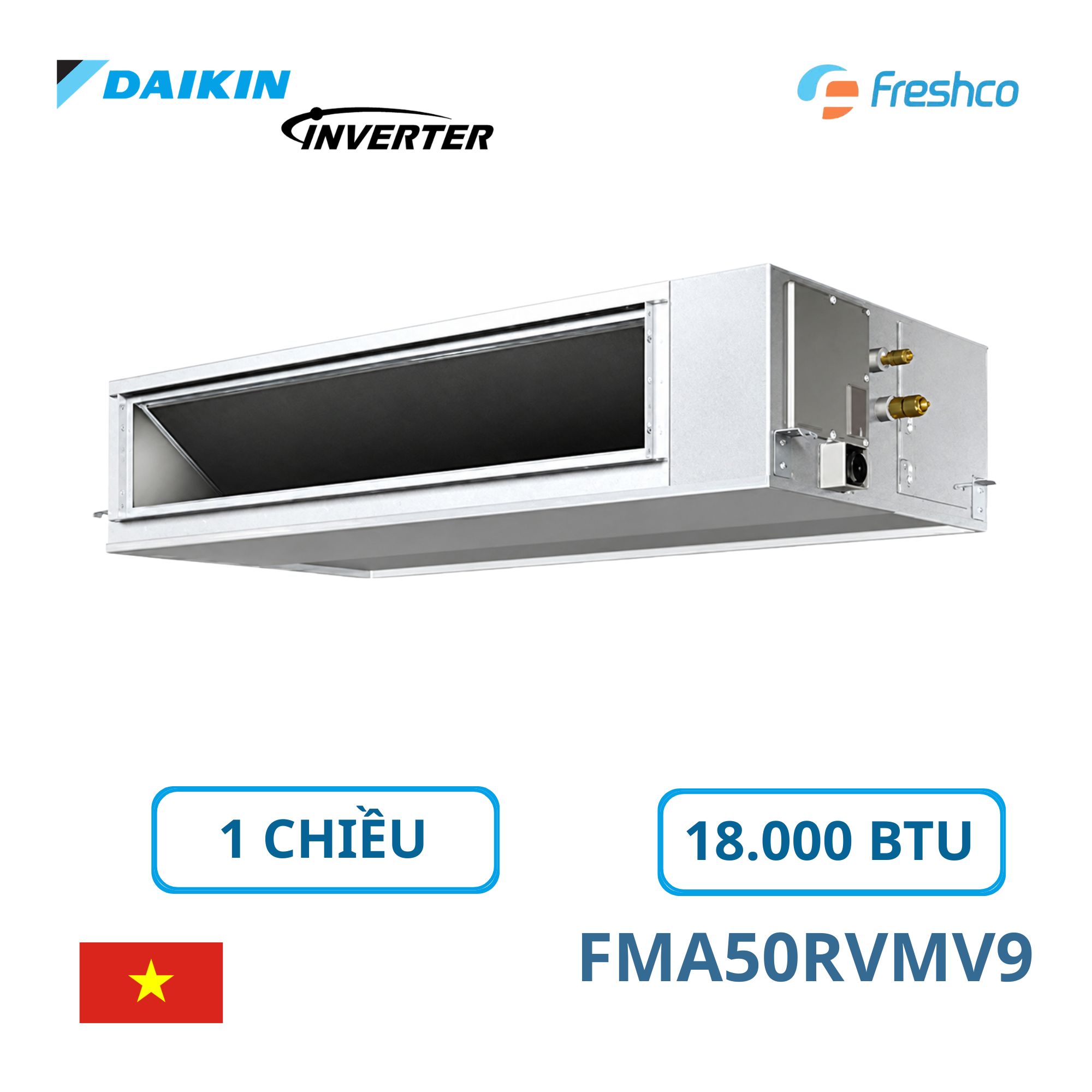 Điều hòa Multi Daikin âm trần nối ống gió 18000BTU FMA50RVMV9 1 Điều hòa Multi Daikin âm trần nối ống gió 18000BTU FMA50RVMV9