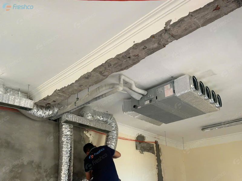 Lắp đặt điều hòa trung tâm tại Gia Lâm – Giải pháp làm mát đồng bộ cho nhà ở và công trình 4 Lắp đặt điều hòa trung tâm tại Gia Lâm – Giải pháp làm mát đồng bộ cho nhà ở và công trình - ảnh 4