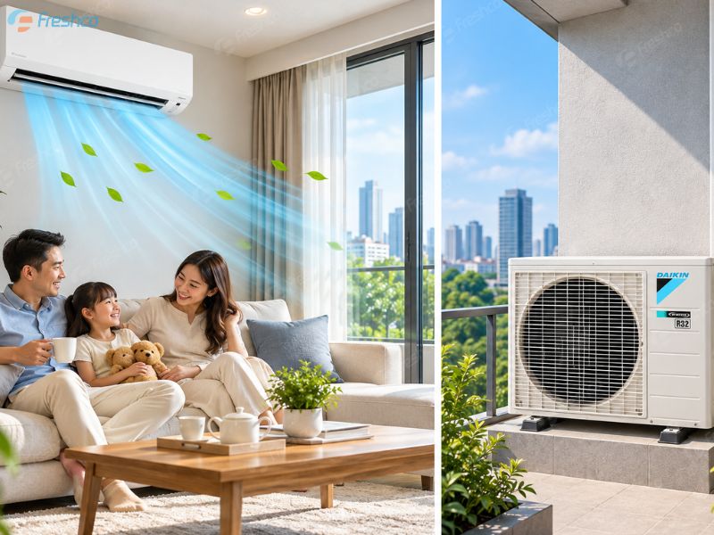 Cách tính công suất điều hòa Multi phù hợp với từng diện tích phòng 3 Cách tính công suất điều hòa Multi phù hợp với từng diện tích phòng - ảnh 2