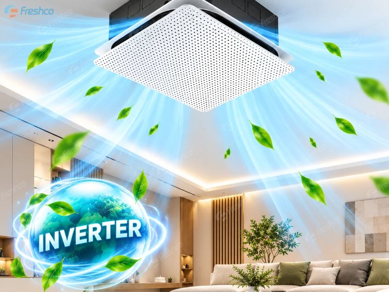 Công nghệ inverter điều hoà Kiuriu