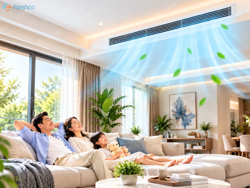 Điều hòa Daikin nối ống gió 13.600BTU 1 chiều Inverter FDLF40DV1/RZFC40EVM 4 Điều hòa Daikin nối ống gió 1 chiều Inverter - ảnh 2