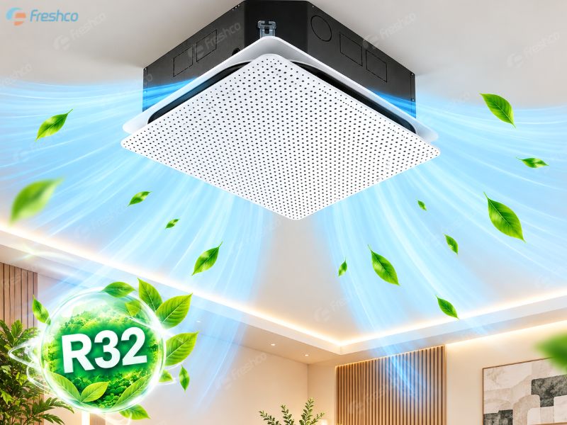Môi chất lạnh R32 điều hoà kiuriu